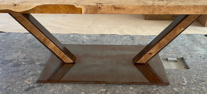 Tischgestell  doppel H-Träger  Stahl Industrial Style