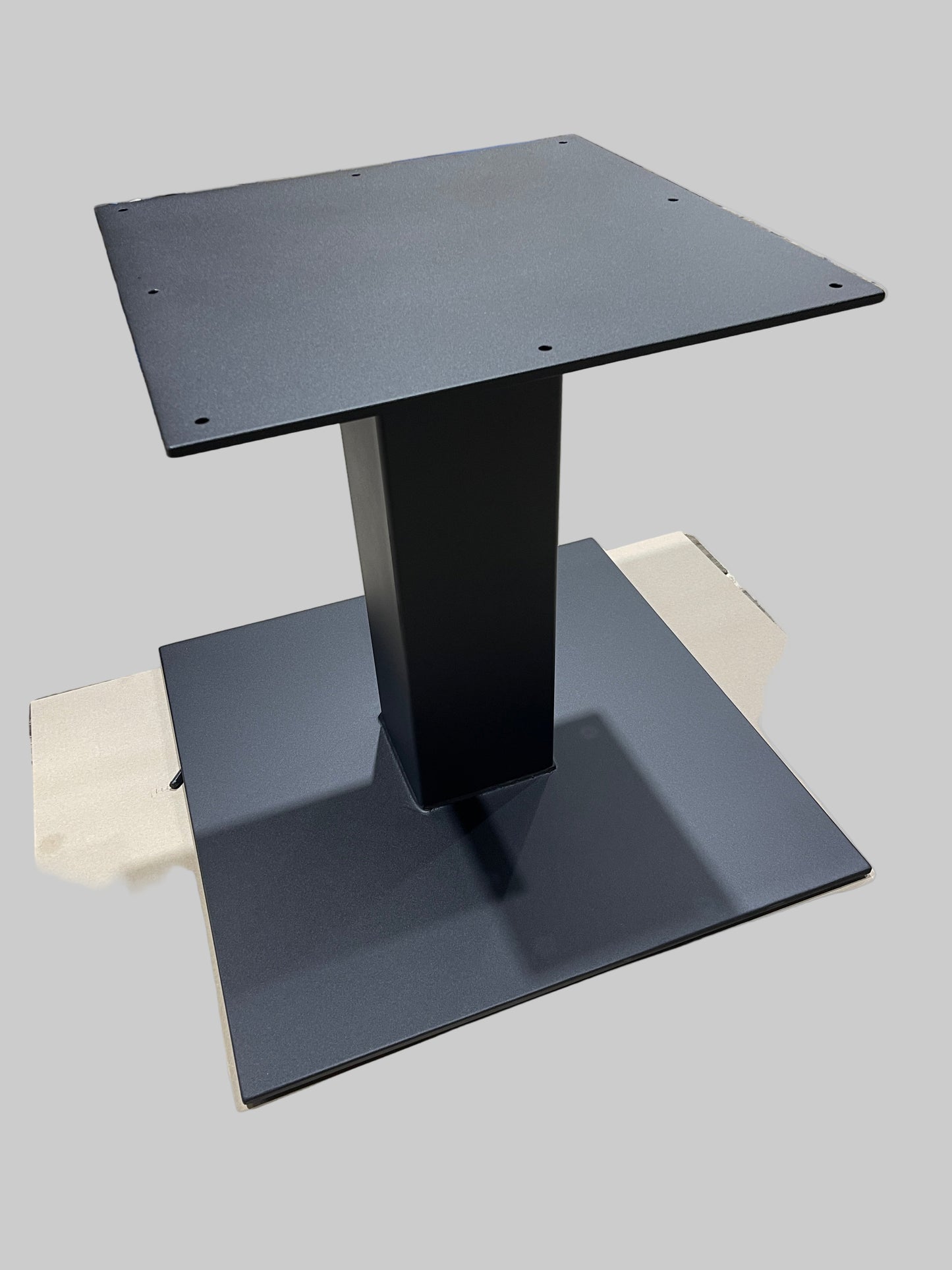 Tischgestell Mittelfuß Quadrat  Stahl Industrial Style