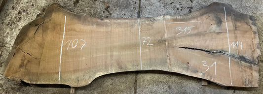 Walnuss Rohholzplatte #31