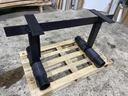 Tischgestell Industrie Style Stahl Rollbar