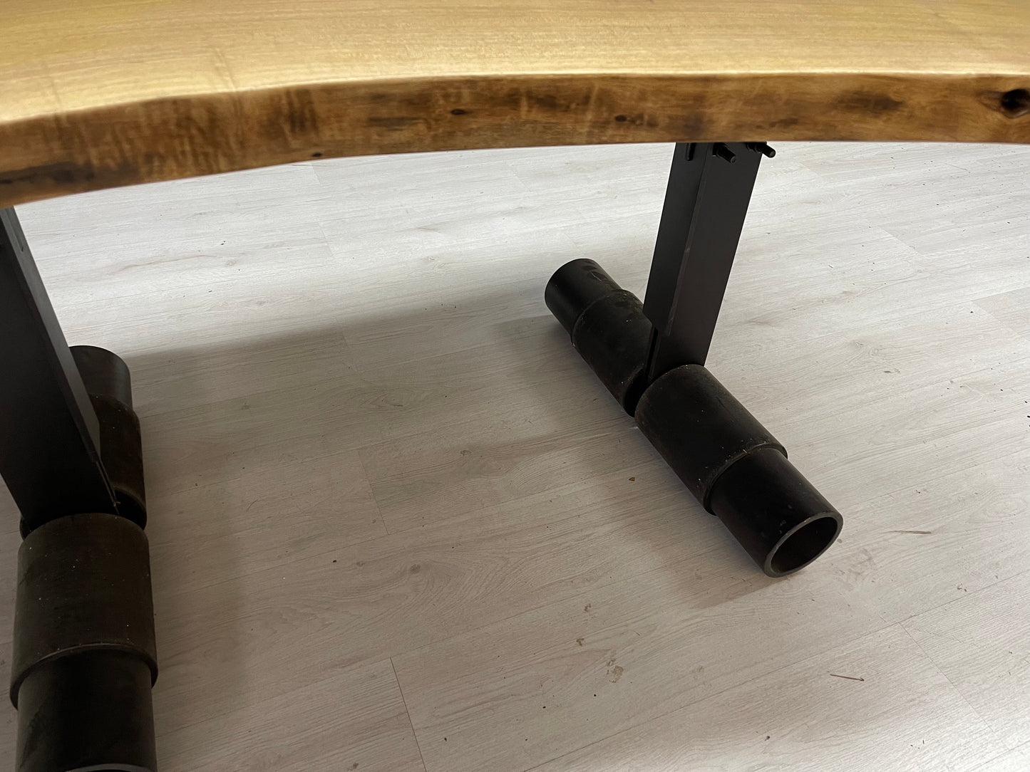 Tischgestell Industrie Style Stahl Rollbar