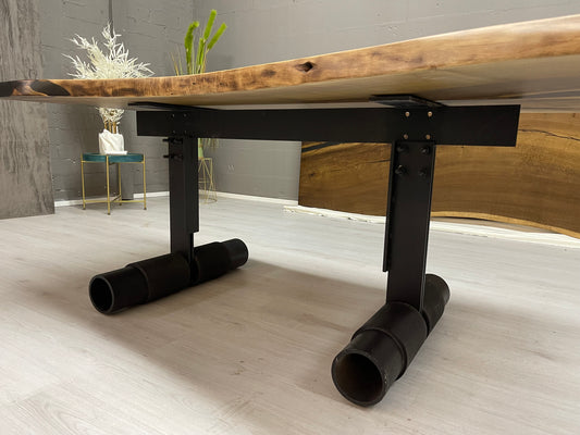 Tischgestell Industrie Style Stahl Rollbar